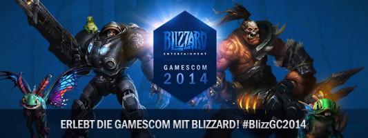 Blizzard auf der Gamescom: Webseite und Livestream