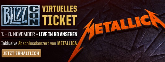 Metallica auf der BlizzCon 2014