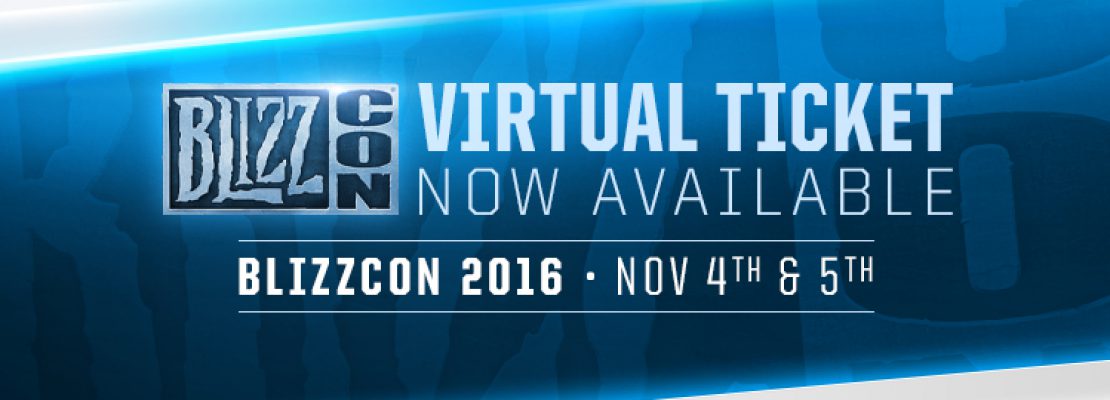 Blizzcon 2016: Der Verkauf des virtuellen Tickets wurde gestartet