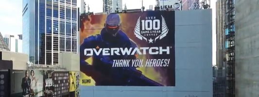 Overwatch: Ein Wandgemälde zum Jubiläumsevent