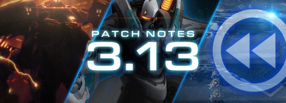 SC2: Die Patchnotes zu Patch 3.13.0