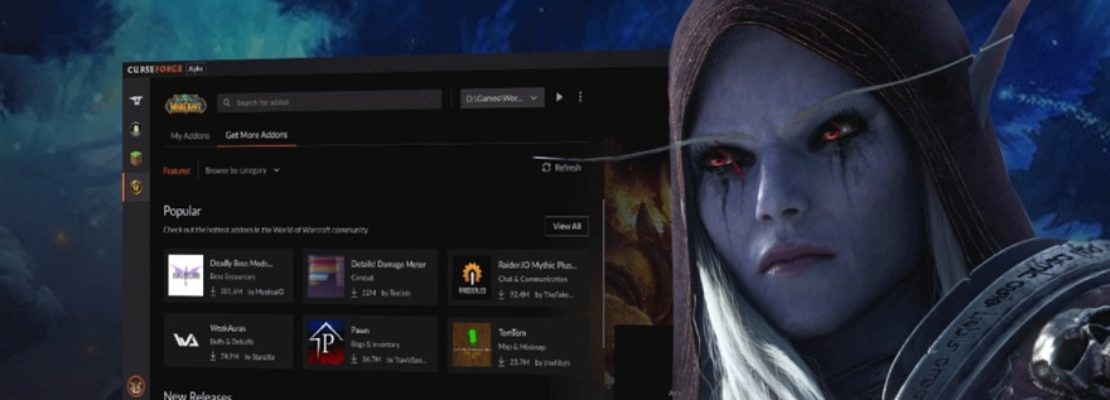 WoW: Overwolf hat die Testphase für ihre CurseForge App gestartet